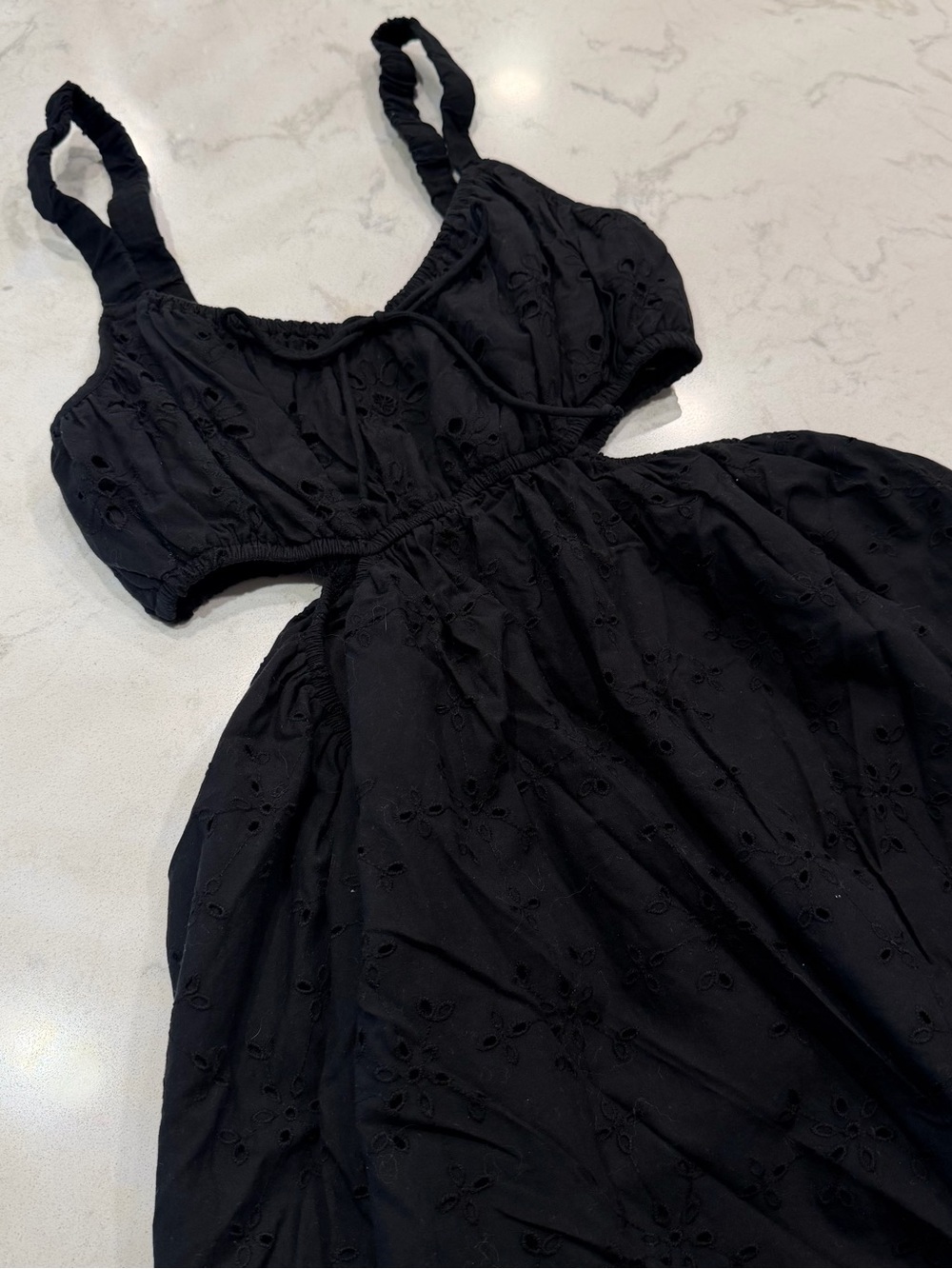 Black Cutout Mini Dress American Eagle